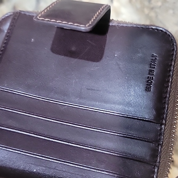 PRADA EUC Logo Jacquard Canvas Wallet - Picture 6 of 8